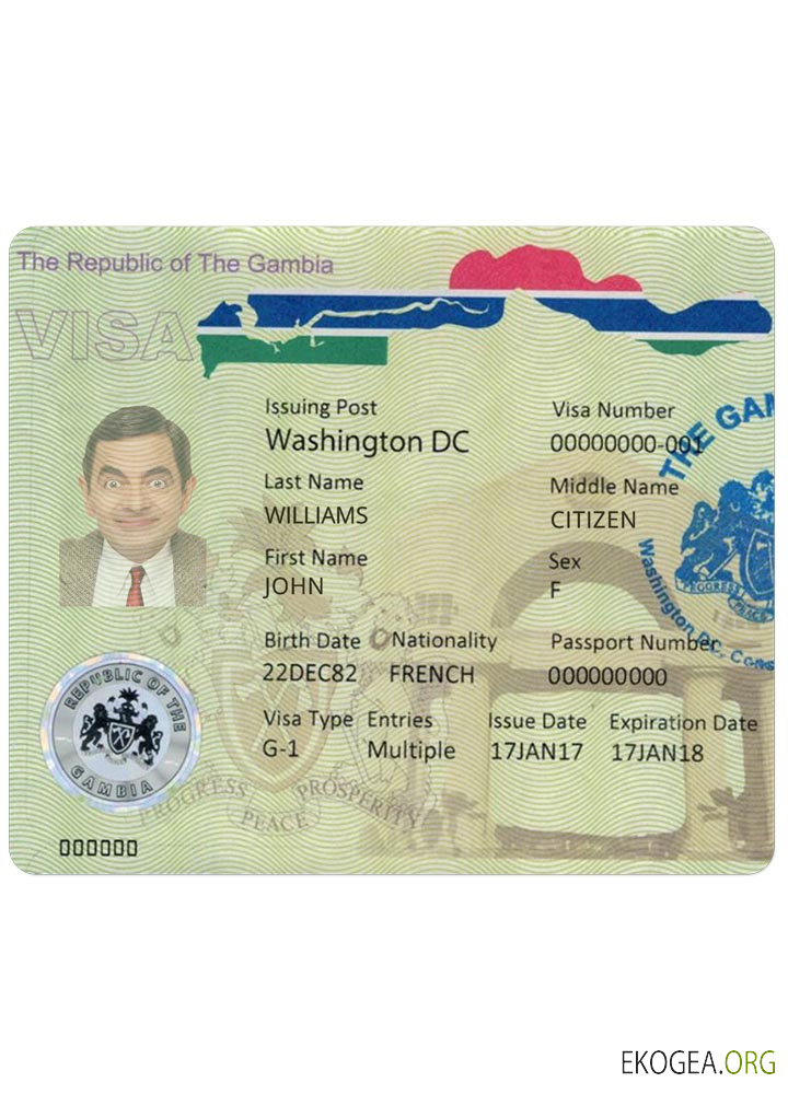 Visa GAMBIE